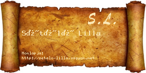 Sétáló Lilla névjegykártya